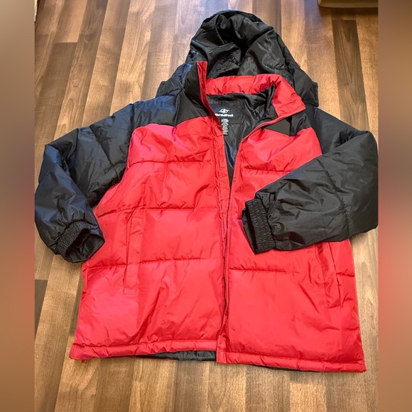 Red and Black Puffer Jacket - Picture 9 of 9